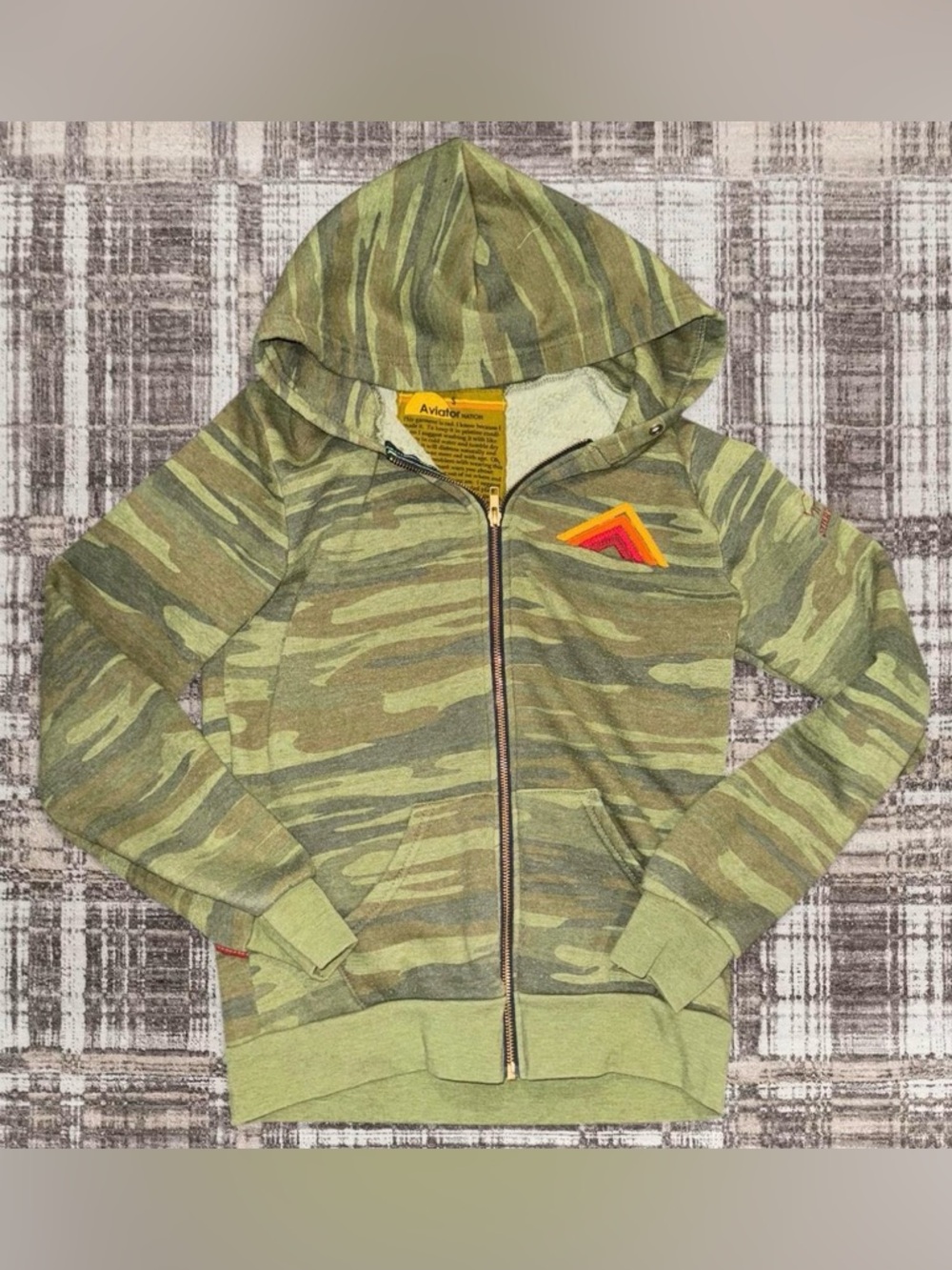 Women’s aviator nation zip up jacket
